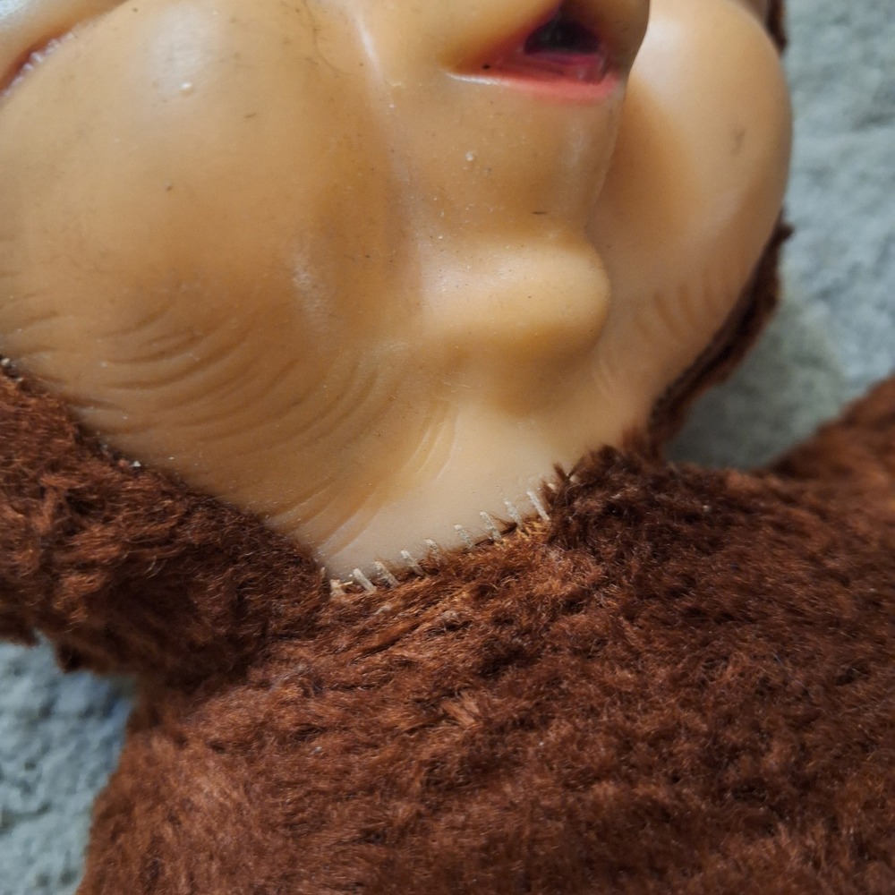 Gund Vintage Boopsy Growler Bear Rubber Fave Plush Stuffed Novelty Toy Animal - Picture 10 of 12